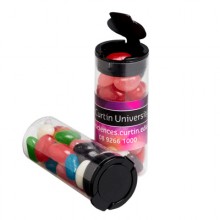 Flip Lid Tube Filled with Mini Jelly Beans 35G